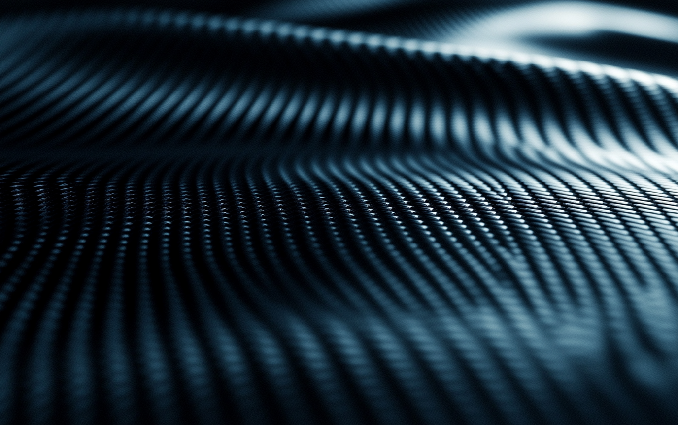 Close up of architectural metal surface showing uniform coating consistency and precision finish