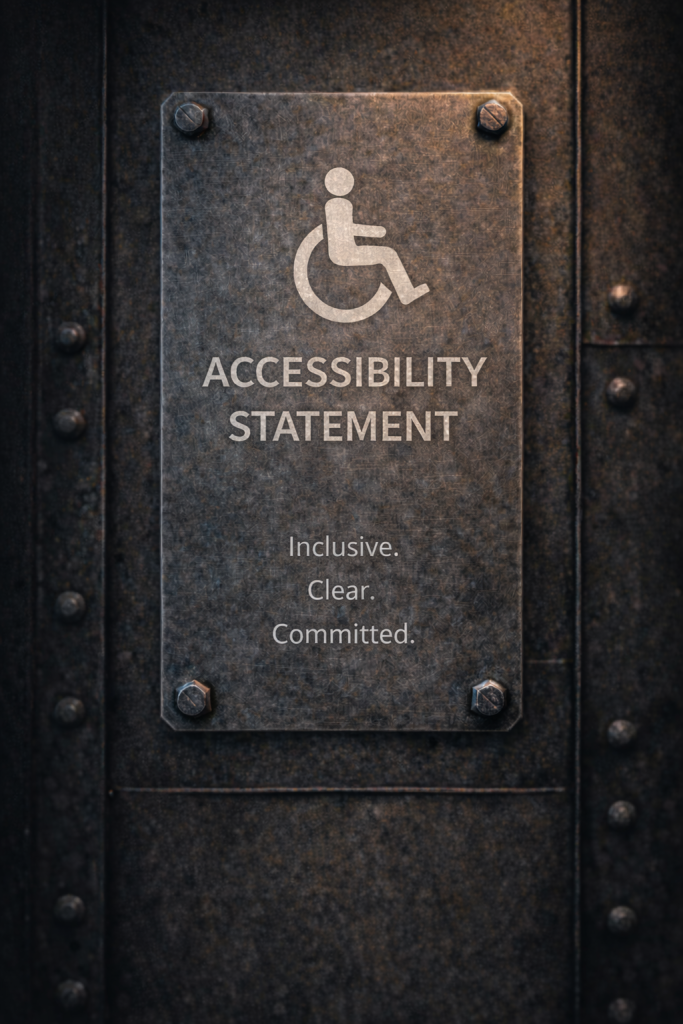 DCLA Fab Accessibility Statement outlining ADA compliance and inclusive website access standards