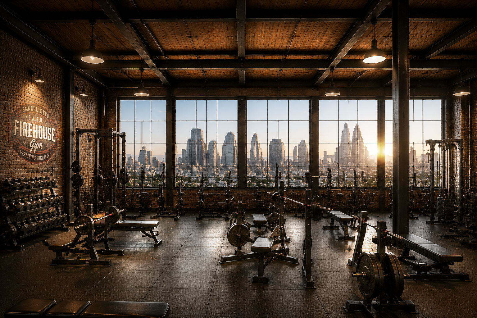 Firehouse Gym Build