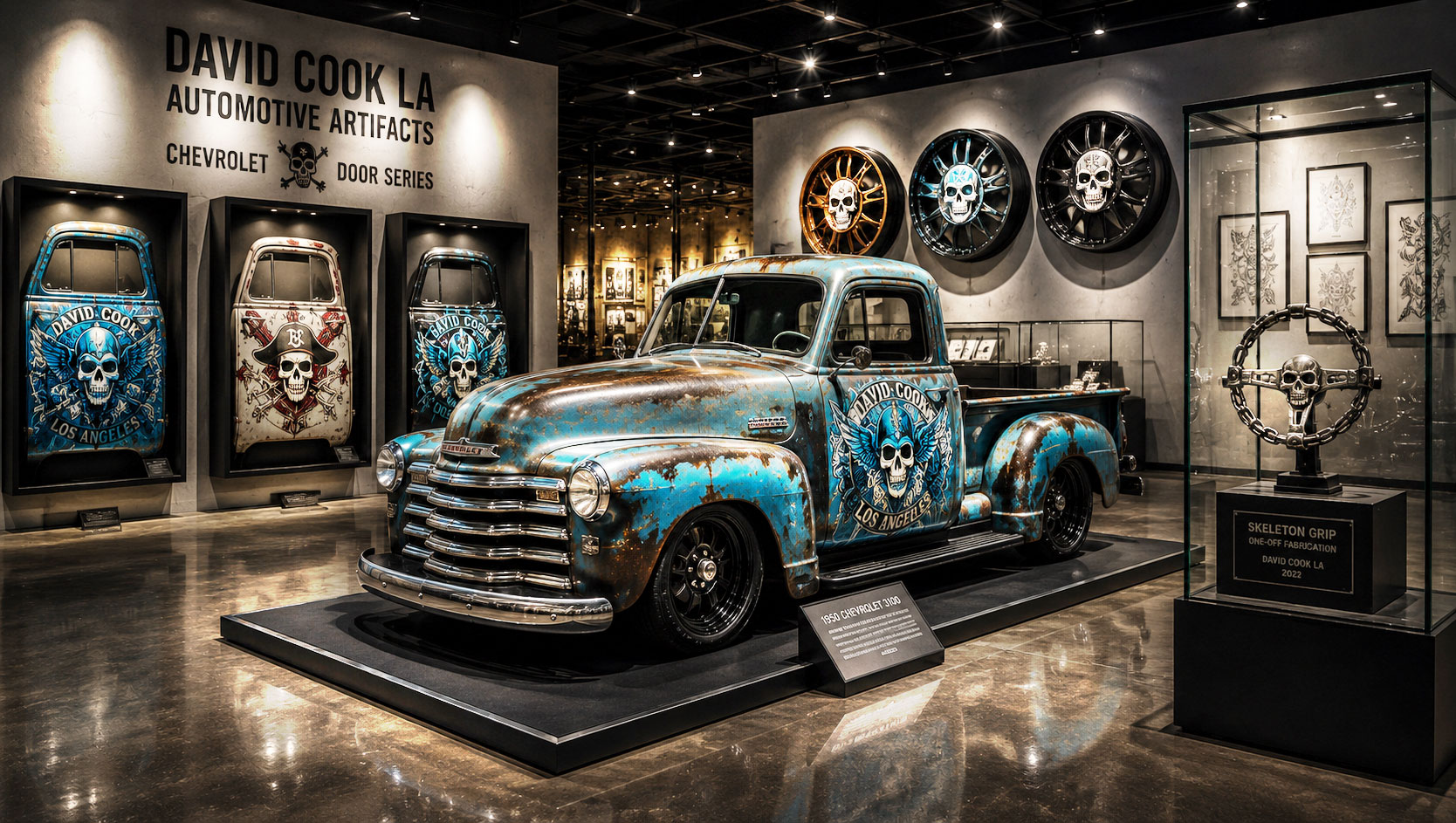 Chevy Truck Door Exhibition